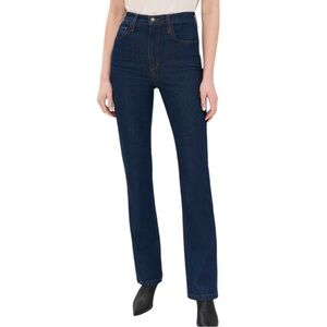 Favorite Daughter Dark Blue Bootcut Jeans
